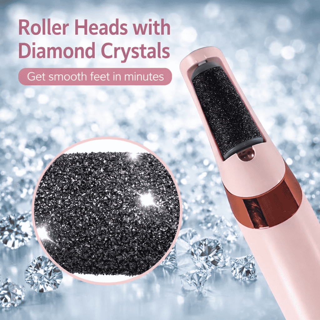 Rechargeable Cordless Electric Callus Remover for Smooth Heels - Perfect for Men & Women!